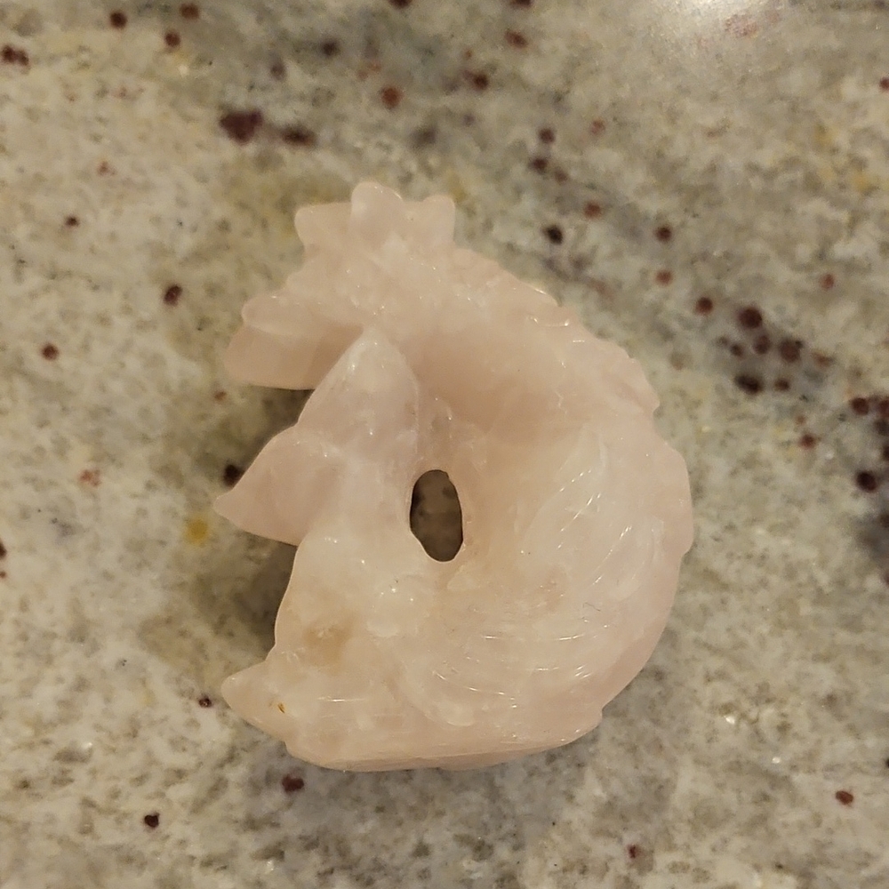 Rose Quartz Nine Tailed Fox